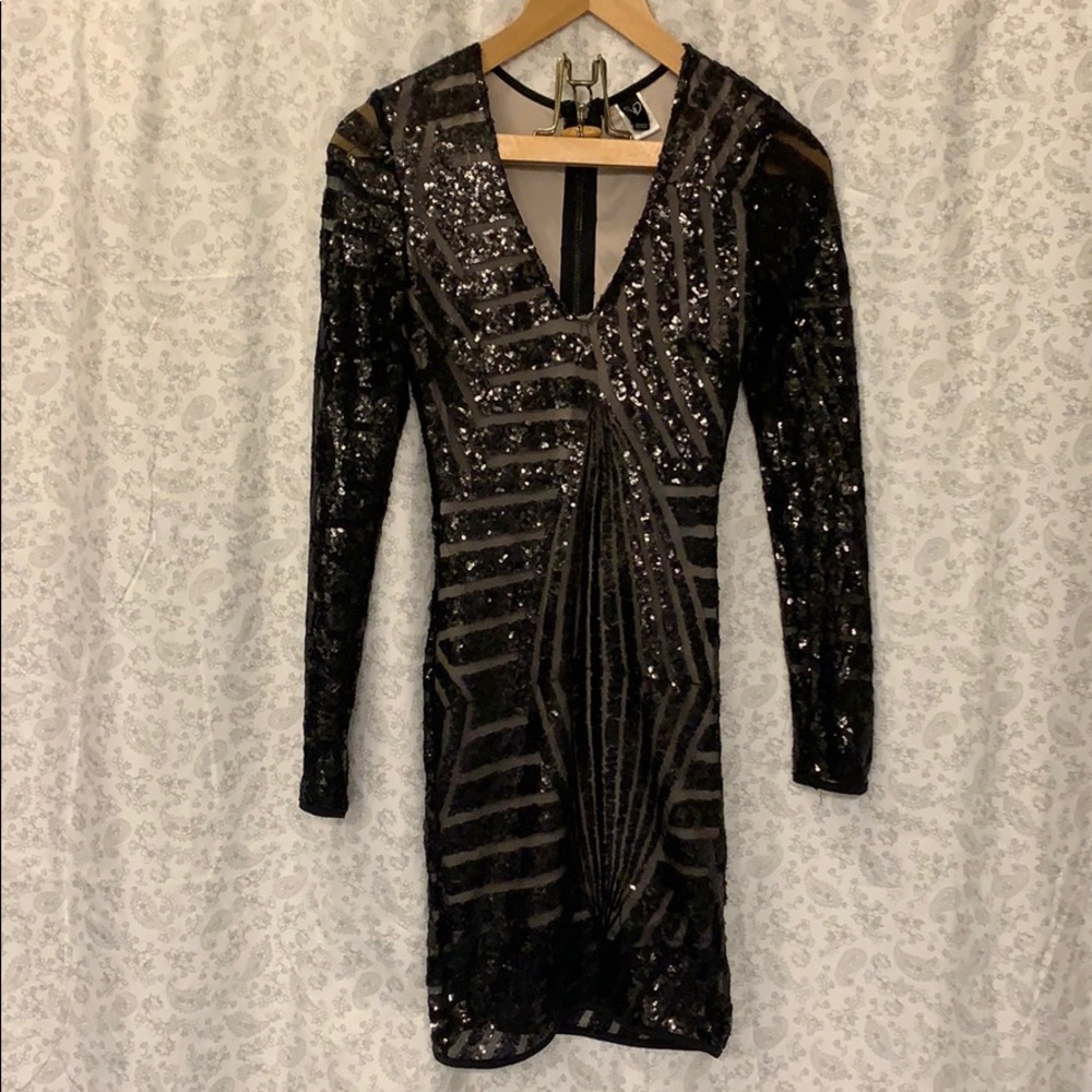 Windsor Semi-Formal Sequined Dress